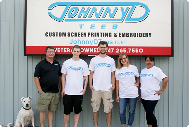 t shirt printing company Glenview Illinois